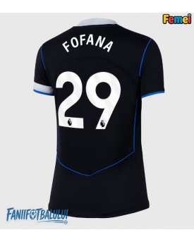 Chelsea Wesley Fofana #29 Tricou Fotbal Replică 2025-26 Femei Treilea